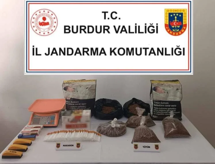 Burdur’da ağustos ayı kaçakçılık ve uyuşturucu operasyonunda 2 şüpheli tutuklandı