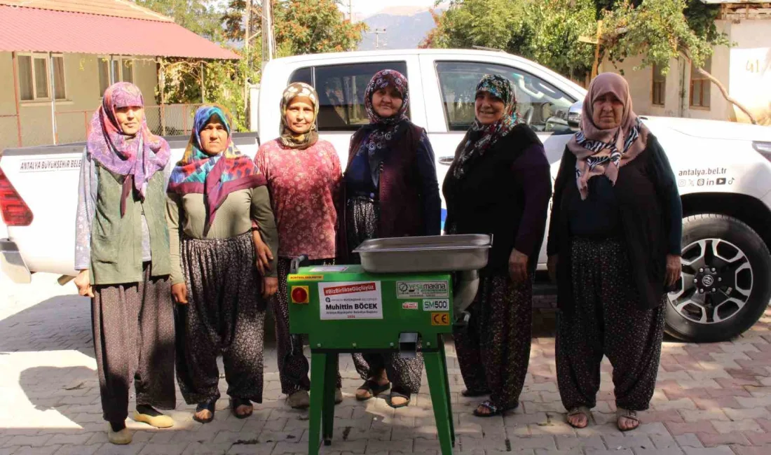 ANTALYA BÜYÜKŞEHİR BELEDİYESİ, ZAMANDAN