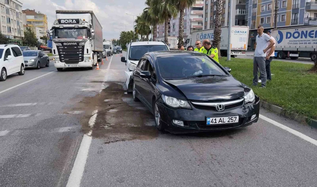 SAMSUN’UN ÇARŞAMBA İLÇESİNDE TRAFİK