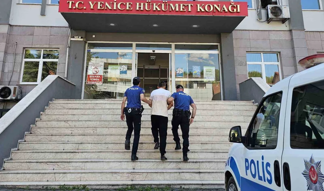 KARABÜK'ÜN YENİCE İLÇESİNDE CEZAEVİNDEN