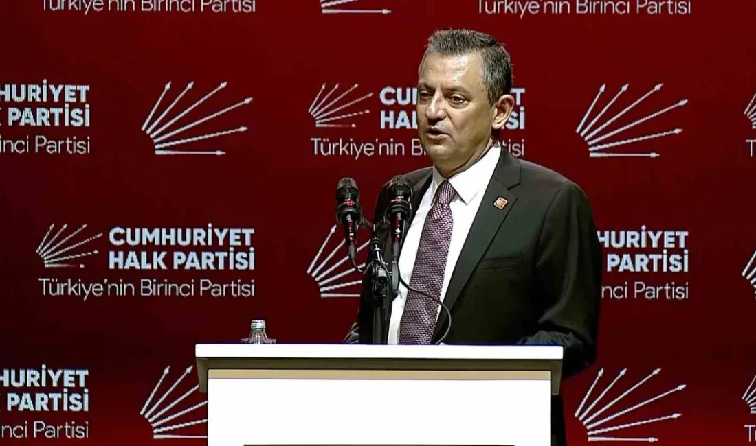 CUMHURİYET HALK PARTİSİ (CHP) GENEL BAŞKANI ÖZGÜR ÖZEL, İSTANBUL BÜYÜKŞEHİR