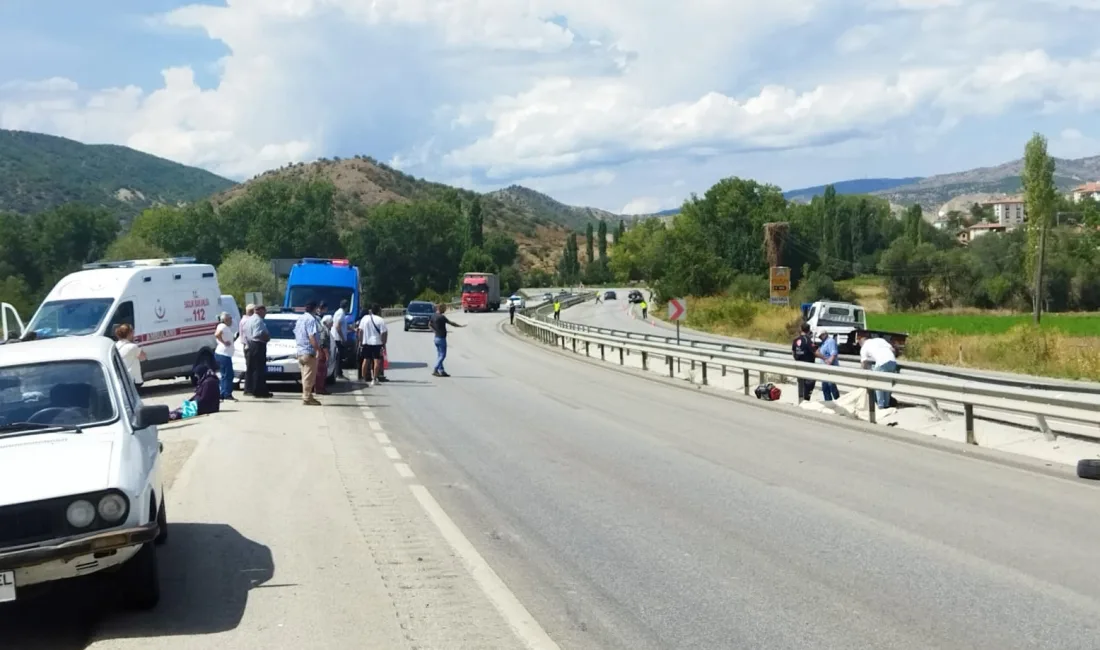 ÇORUM'UN OSMANCIK İLÇESİ'NDE MEYDANA