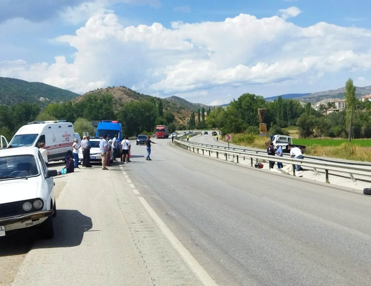 Çorum’da trafik kazası: 1 ölü