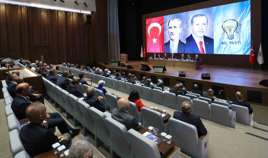 AK PARTİ MERKEZ KARAR VE YÖNETİM KURULU TOPLANDI