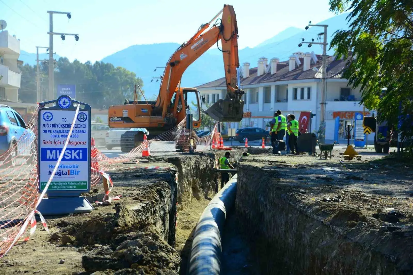 Datça’da su kesintileri sona erdi