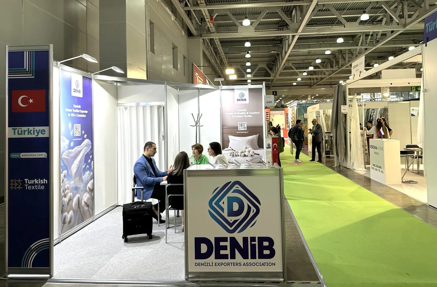 DENİB, Hometextile & Design Fuarında yerini aldı