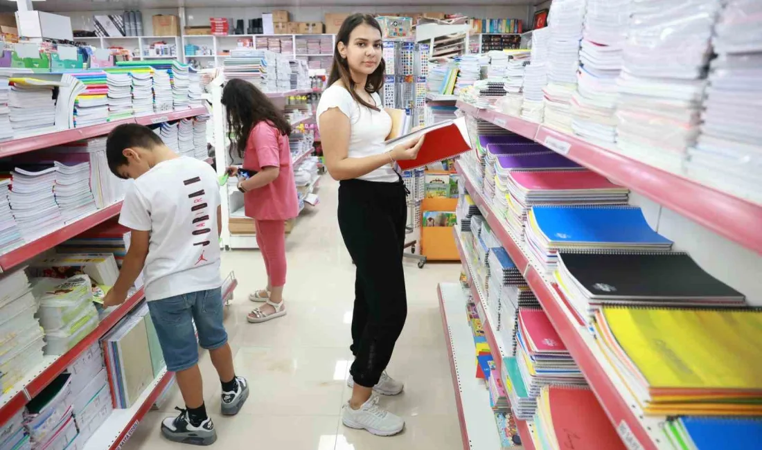 HATAY'DA GEÇTİĞİMİZ YILA ORANLA GERİ GÖÇÜN FAZLA OLMASI OKUL ALIŞVERİŞİ