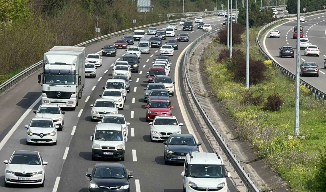 DÜZCE’DE TRAFİĞE KAYITLI ARAÇ