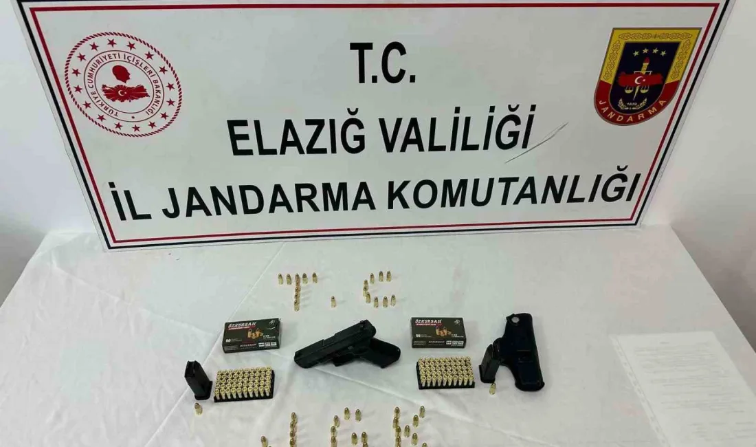 ELAZIĞ’DA BİR ADET TABANCA