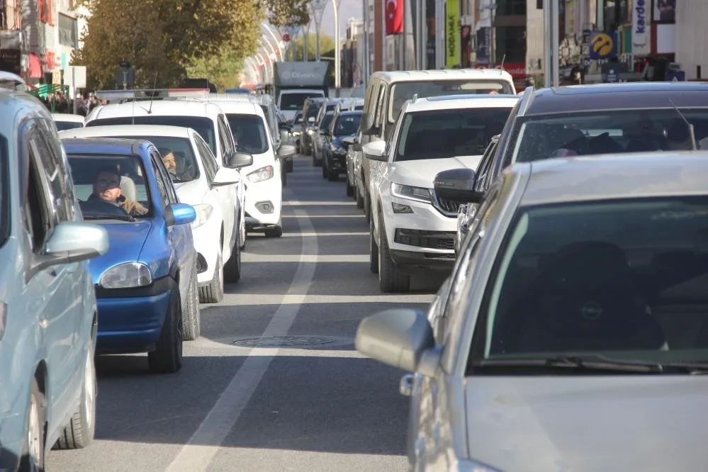 Erzincan’da araç sayısı 75 bin 184 oldu