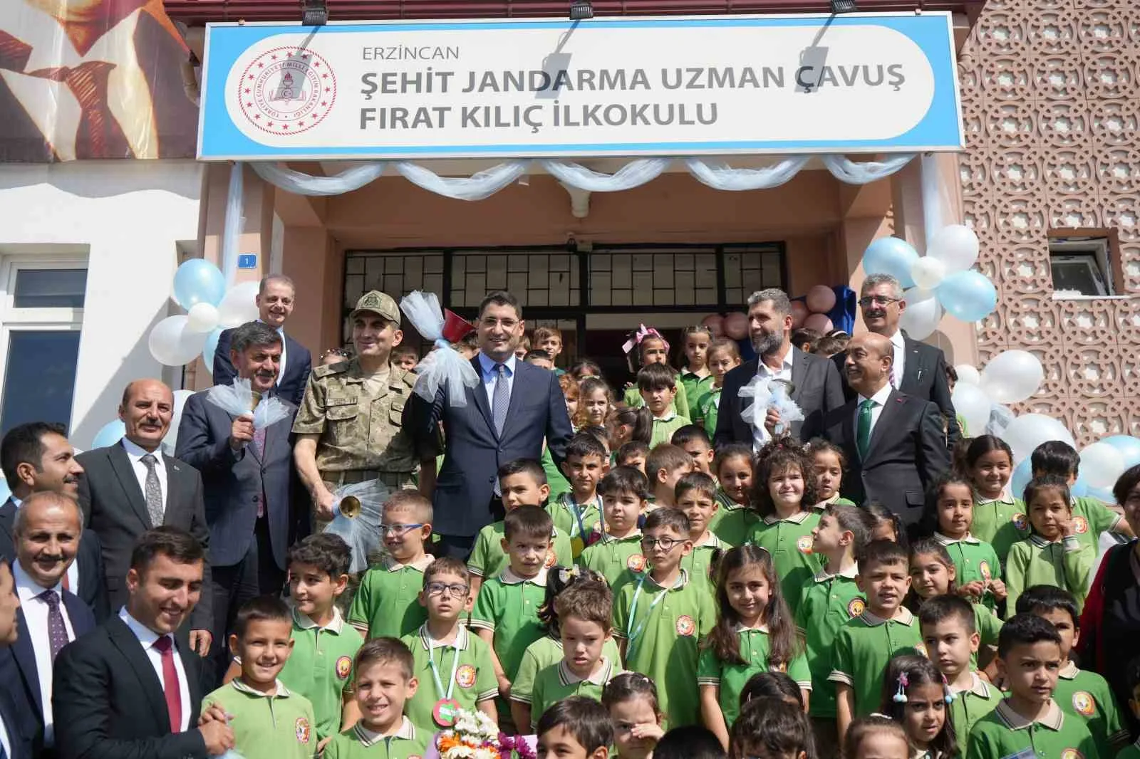 Erzincan’da  ilk ders zili çaldı