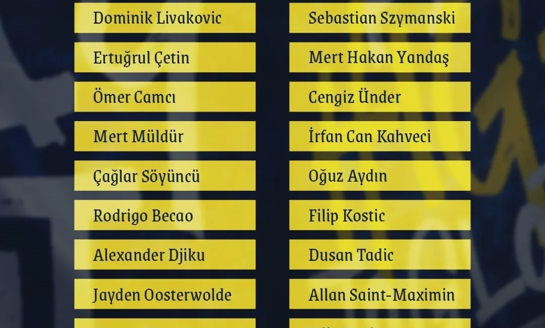 FENERBAHÇE, YARIN OYNAYACAĞI ANTALYASPOR