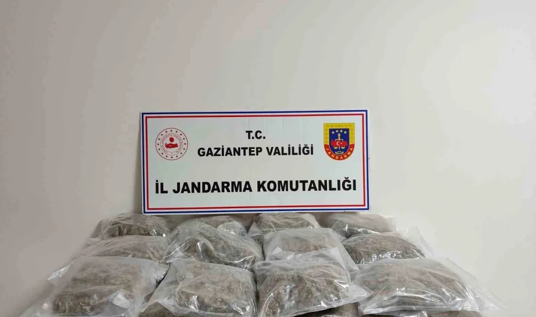 GAZİANTEP'TE JANDARMA EKİPLERİNİN ŞÜPHE