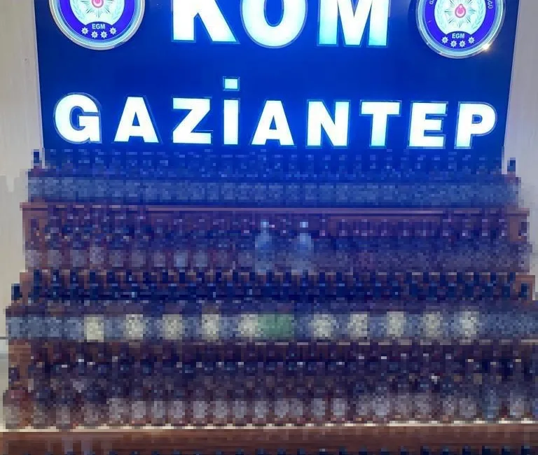 GAZİANTEP'TE POLİS EKİPLERİ TARAFINDAN