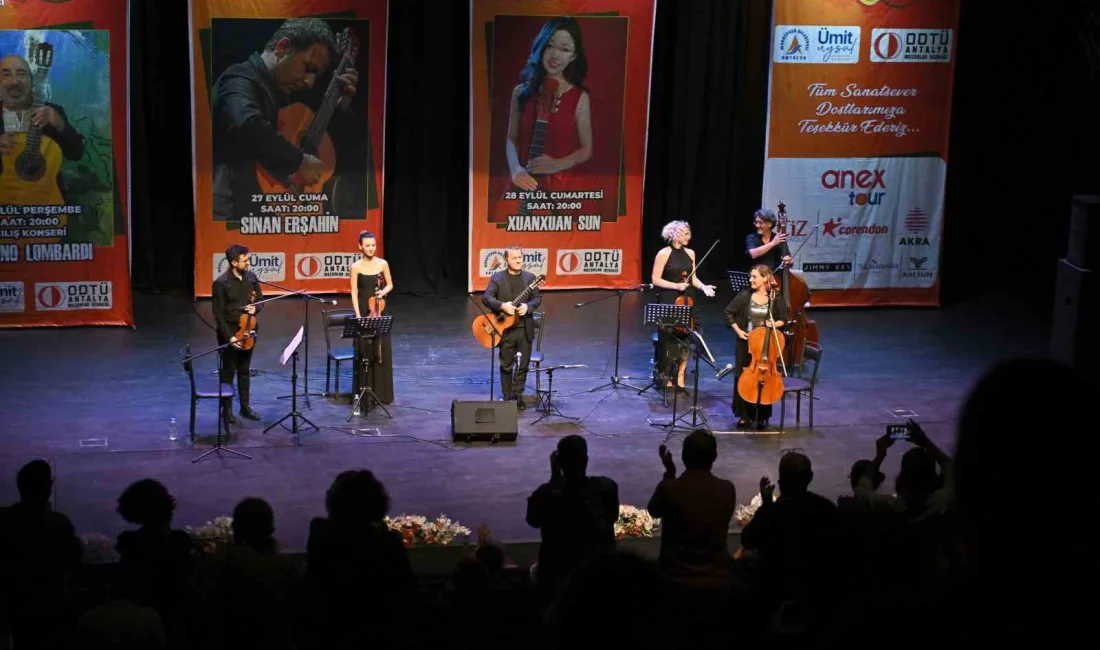 ANTALYA’DA DÜZENLENEN TÜRKİYE’NİN GİTAR