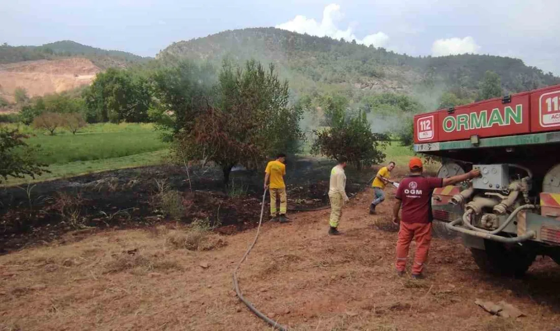 BİLECİK’TE BAŞLAYAN YANGIN ORMANLIK