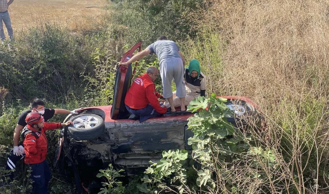 GÖNEN’DE TRAFİK KAZASI: 1