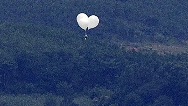 Güney Kore: “Kuzey Kore çöp taşıyan 420 balon daha gönderdi”