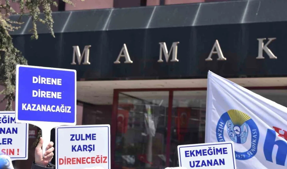 HAK-İŞ-HİZMET-İŞ SENDİKASI, “MAMAK'TA EMEKÇİLERİN ONAYLAMADIĞI SÖZLEŞMEYİ ASLA KABUL ETMEYECEĞİZ” AÇIKLAMASINI