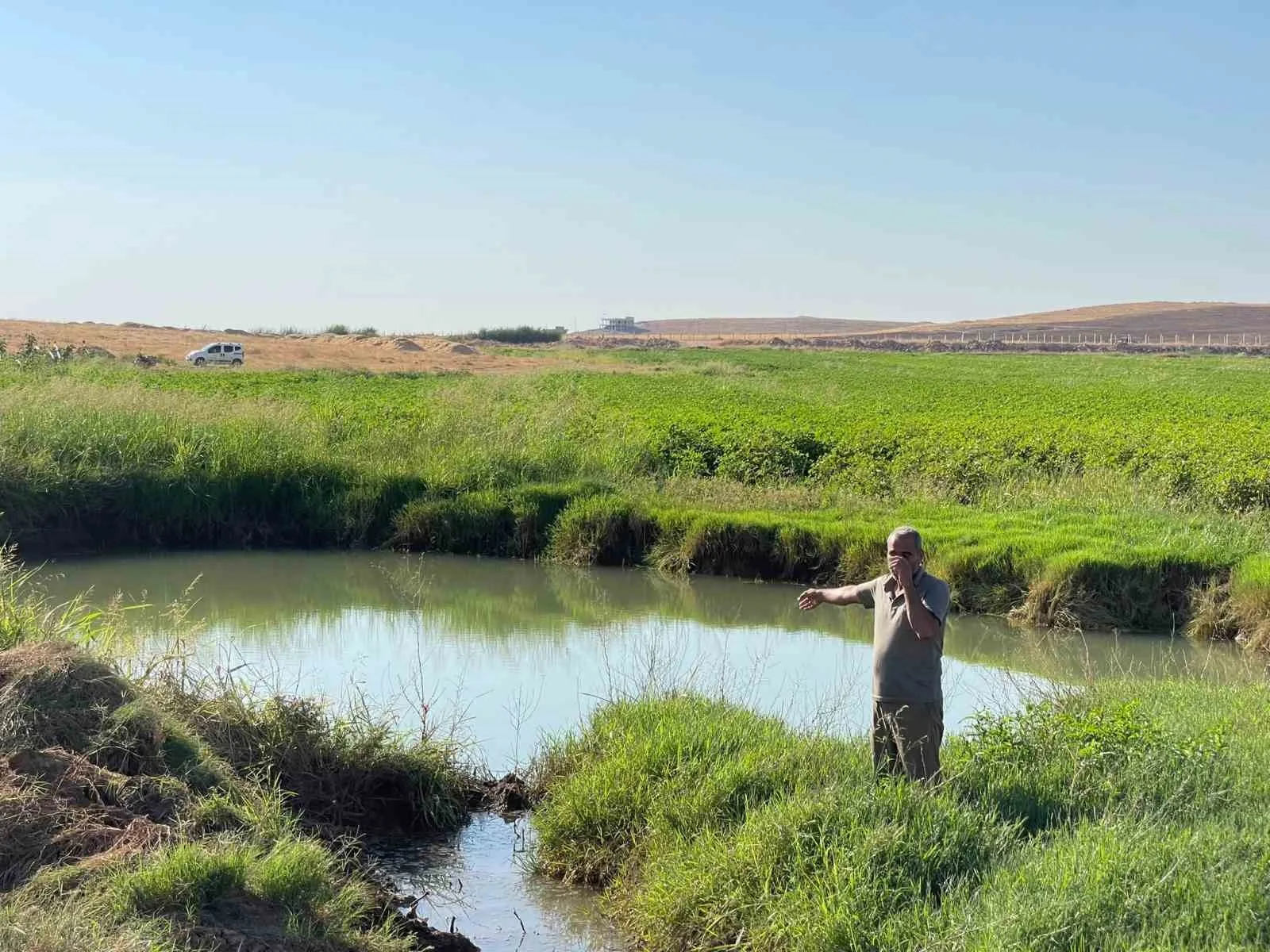 Harran Ovası’nda oluşan dev obruklar çiftçileri korkutuyor