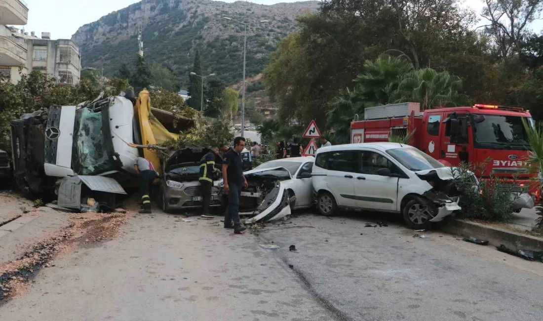 HATAY'DA KUM YÜKLÜ HAFRİYAT