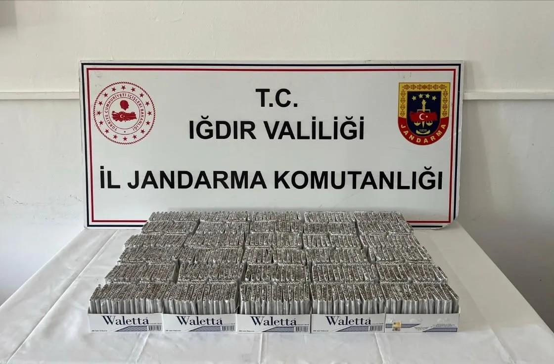 Iğdır’da tütün kaçakçılığına geçit yok: 1 şüpheli yakalandı