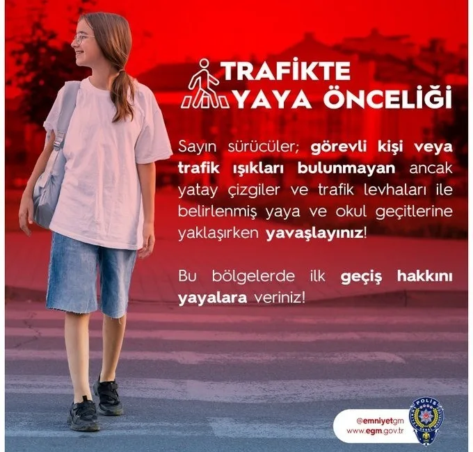 ADANA'DA İKİ GÜNDE YAYA