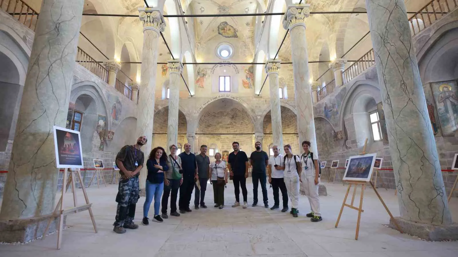 İtalyan Bilim İnsanları Kayaşehir ve Kaya Kilise’de incelemelerde bulundu