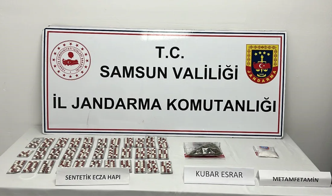 SAMSUN'DA JANDARMA EKİPLERİ TARAFINDAN