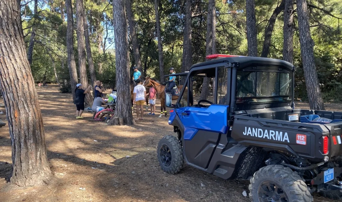 AYDIN'IN KUŞADASI İLÇESİNDE JANDARMA