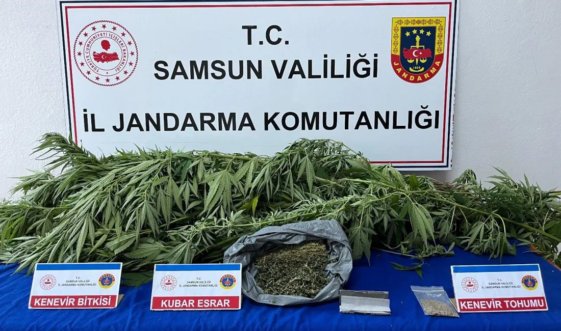 SAMSUN'DA JANDARMA EKİPLERİ TARAFINDAN