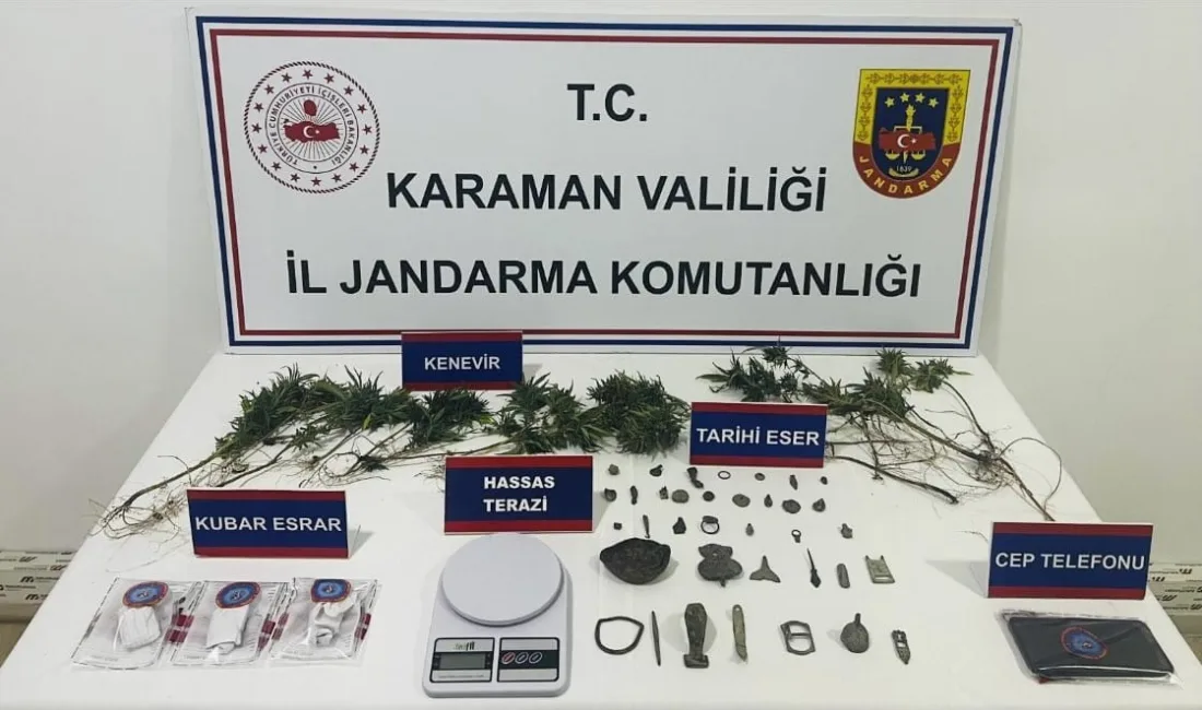 KARAMAN’DA JANDARMANIN BİR EVE