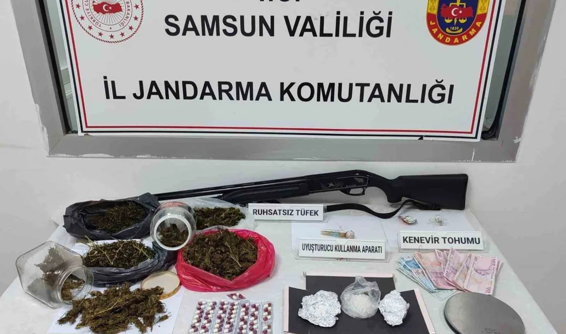 SAMSUN'DA JANDARMA EKİPLERİ TARAFINDAN