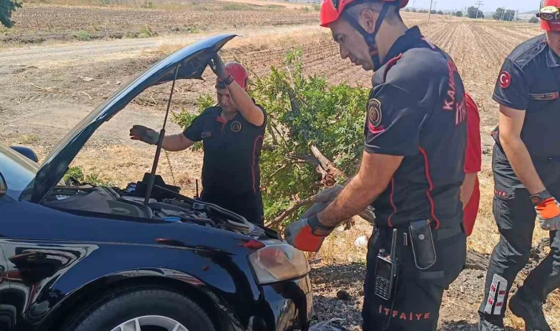 KAHRAMANMARAŞ’TA BİR OTOMOBİL, SÜRÜCÜSÜNÜN