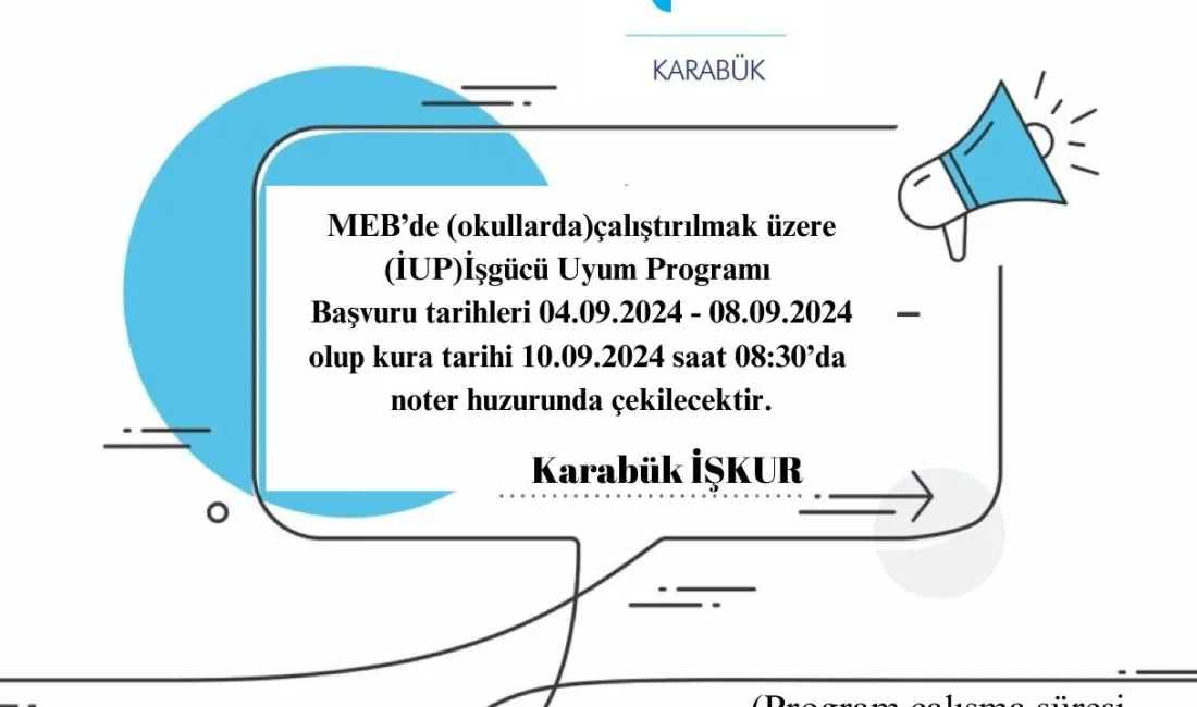 KARABÜK’TE MİLLİ EĞİTİM MÜDÜRLÜĞÜNDE