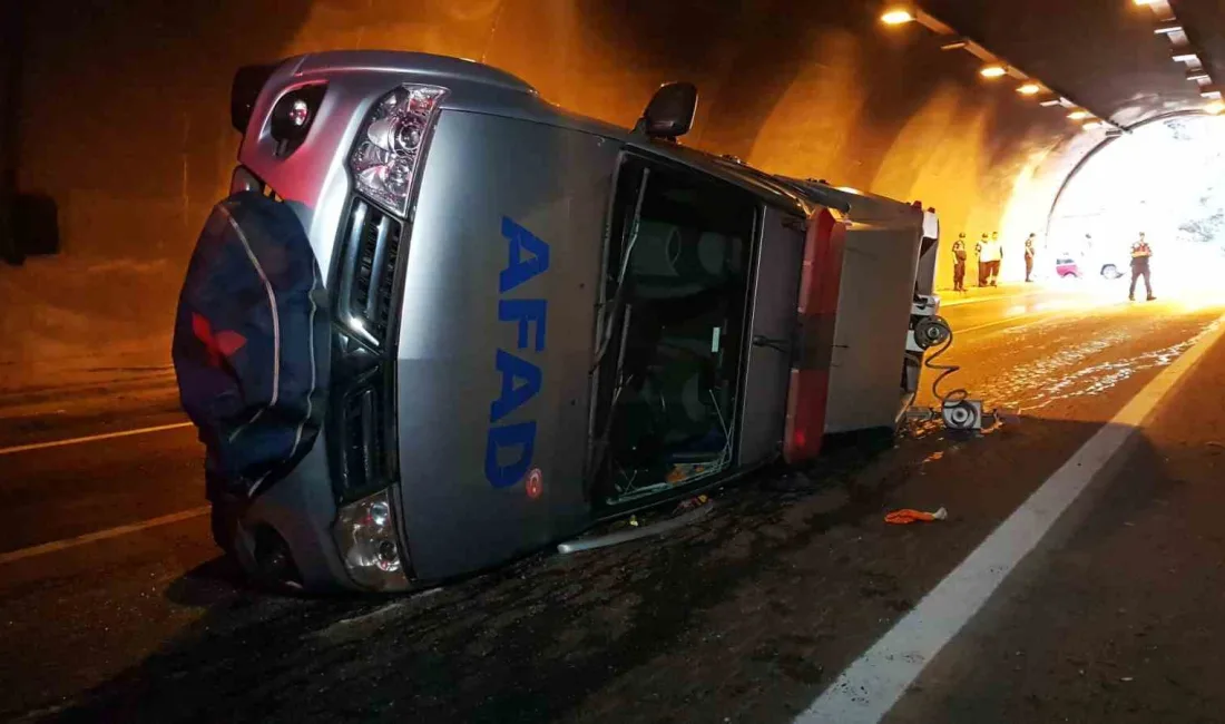 KARABÜK’TE SIKIŞMALI TRAFİK KAZASI