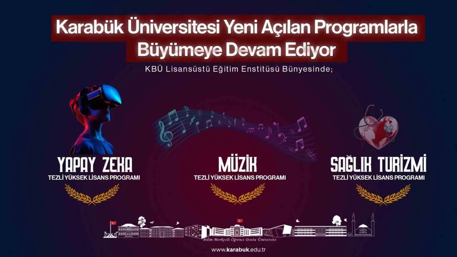 KBÜ’de yeni programlar açıldı