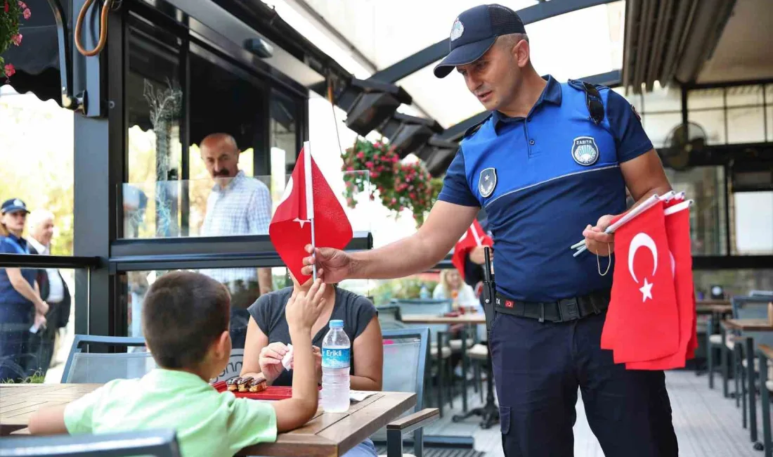 KEÇİÖREN BELEDİYESİ ZABITA EKİPLERİ 1-7 EYLÜL ZABITA HAFTASI DOLAYISIYLA İLÇEDE