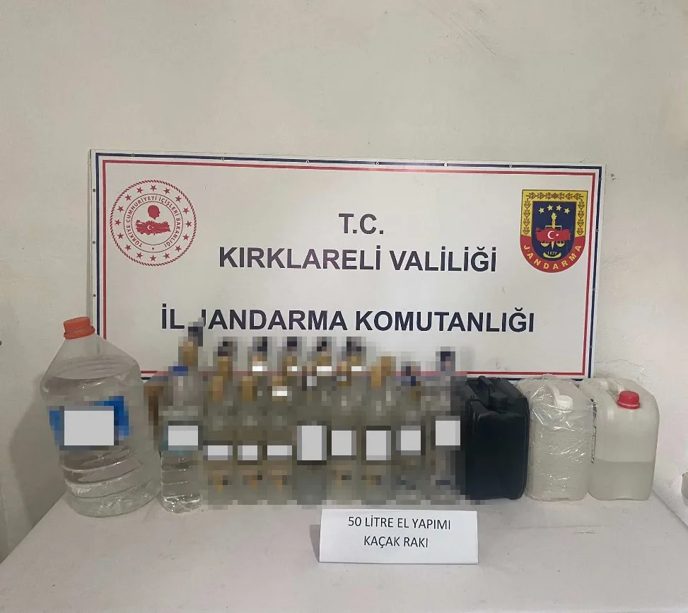 Kırklareli’nde kaçakçılık operasyonları: 9 gözaltı