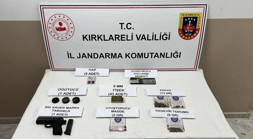 KIRKLARELİ’NDE JANDARMA EKİPLERİNCE DÜZENLENEN