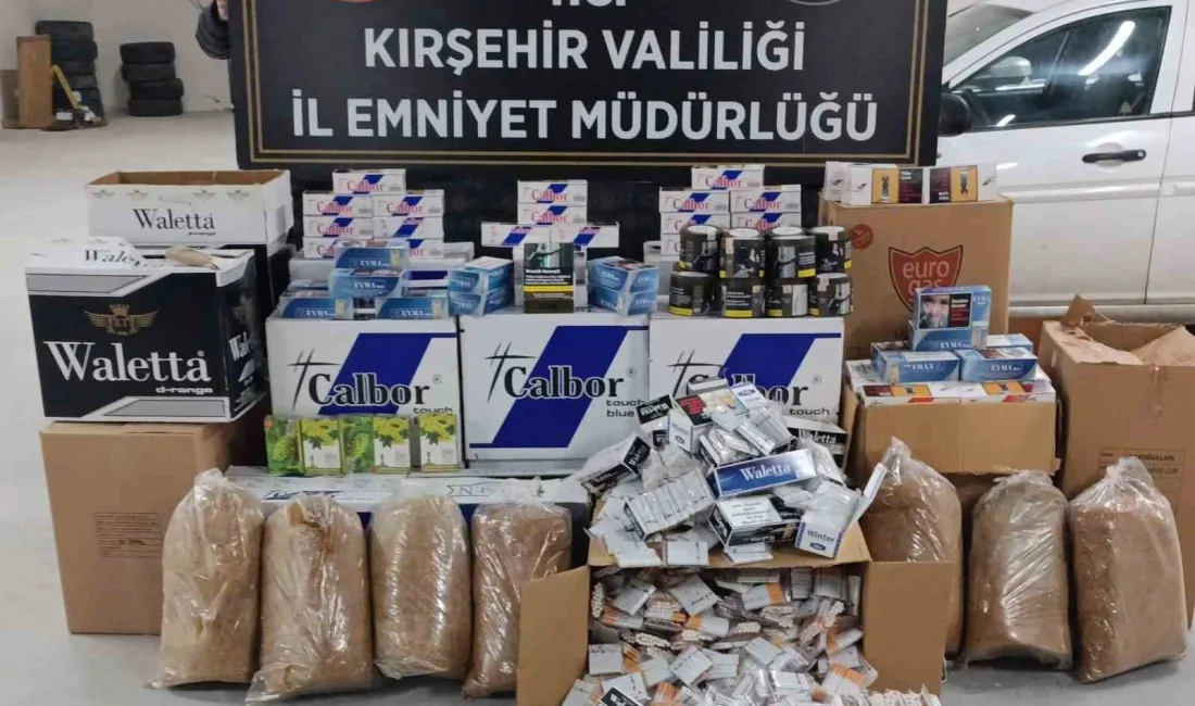 KIRŞEHİR'DE GERÇEKLEŞTİRİLEN OPERASYONDA 1