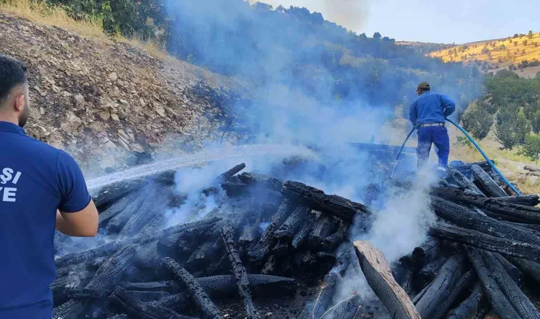 ADIYAMAN'IN GÖLBAŞI İLÇESİNDE KIŞ