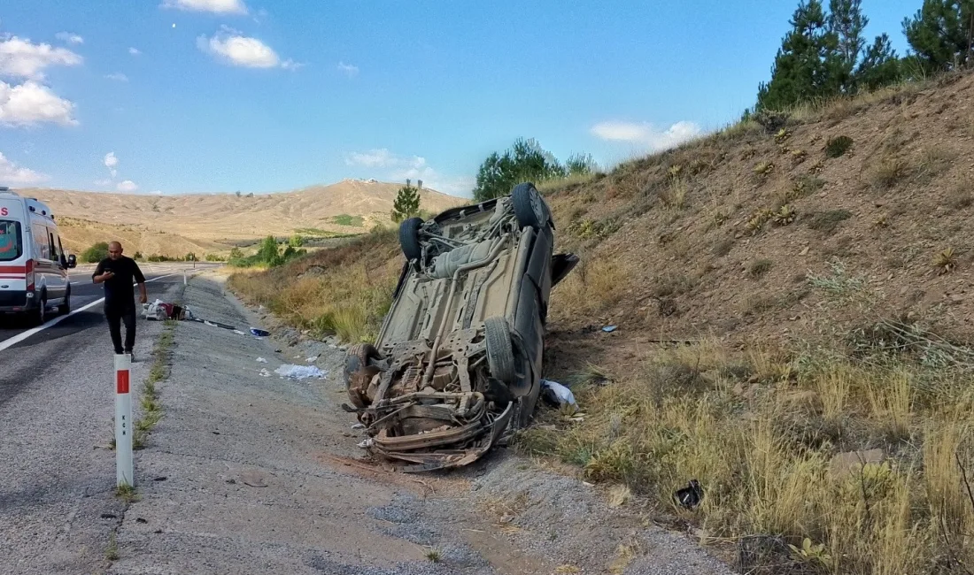 SİVAS’TA KONTROLDEN ÇIKAN HAFİF