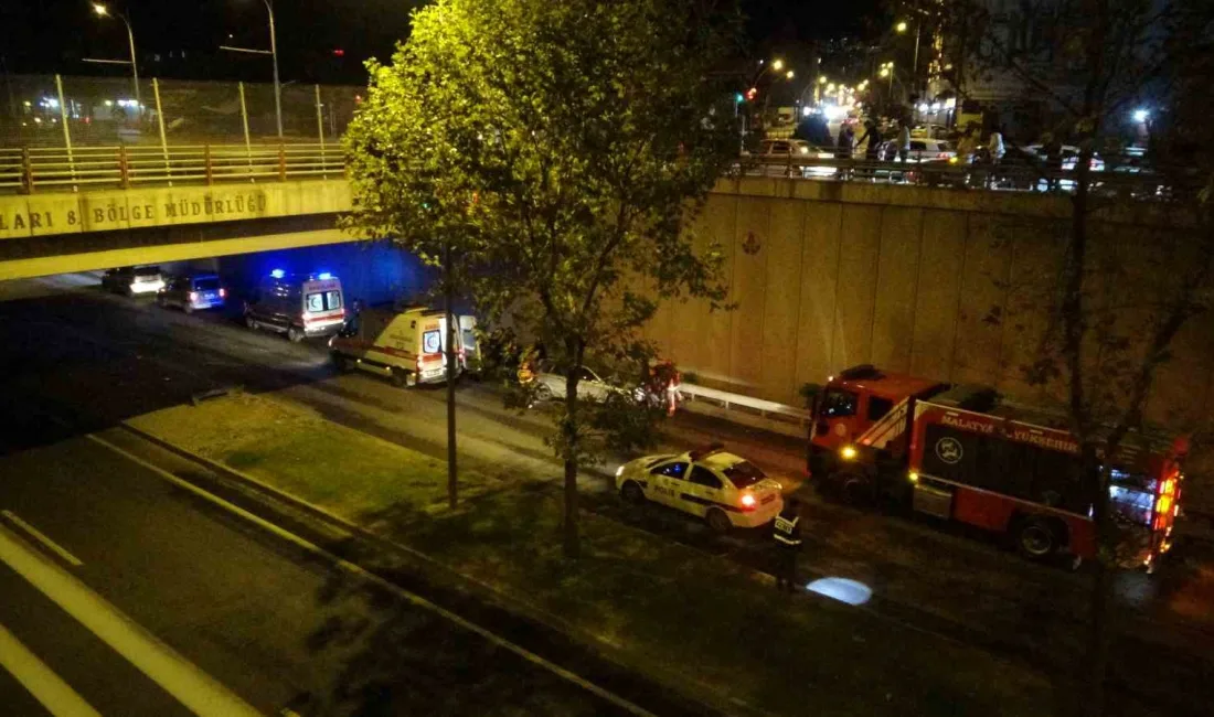 MALATYA’DA ALT GEÇİTTE KONTROLDEN