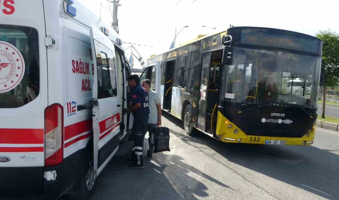 MALATYA BÜYÜKŞEHİR BELEDİYESİ ULAŞIM HİZMETLERİ’NE (MOTAŞ) AİT YOLCU OTOBÜSÜ İLE