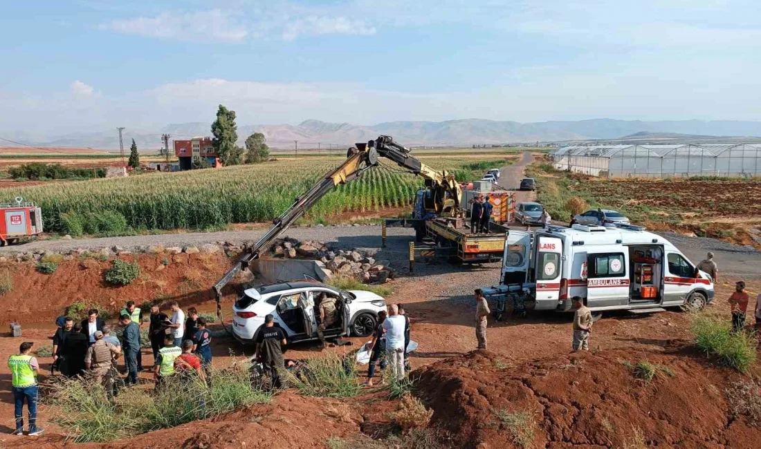 MARDİN'İN DERİK İLÇESİNDE, SÜRÜCÜSÜNÜN