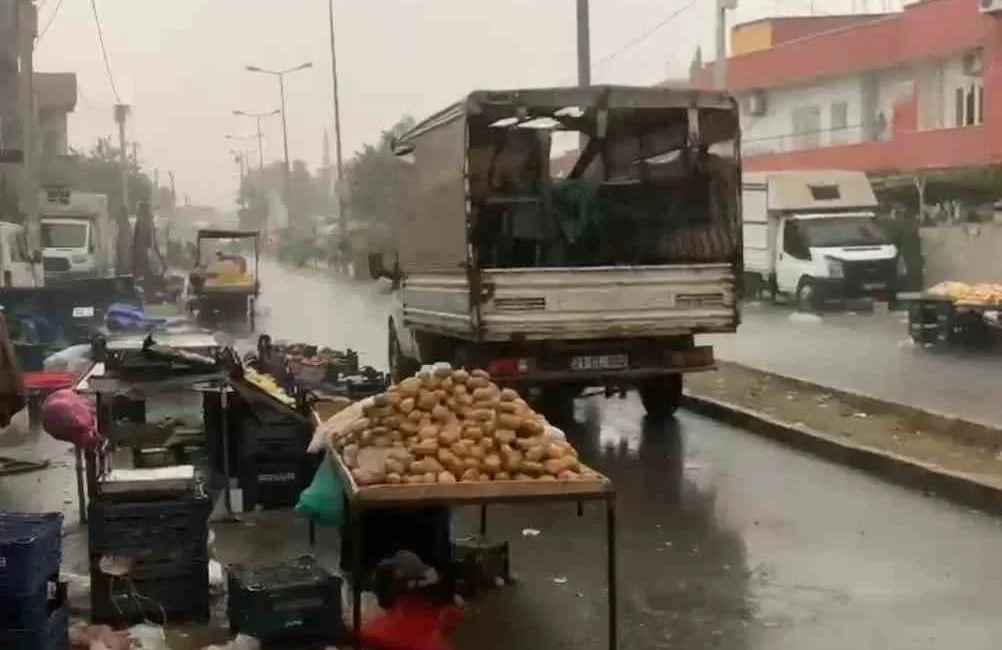 SAĞANAK YAĞIŞ MARDİN'DE HAYATI