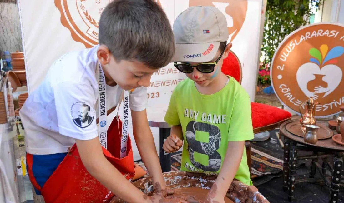 MENEMEN'DE 39 ÜLKEDEN KATILIMCILARIN