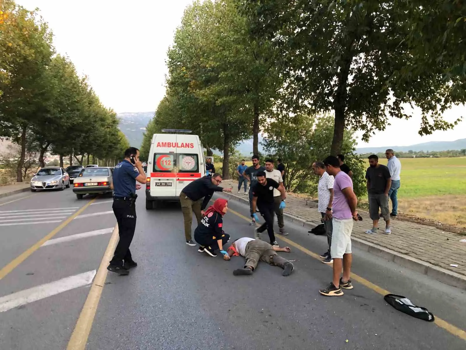 Muğla’da trafik kazası: 1 ağır yaralı