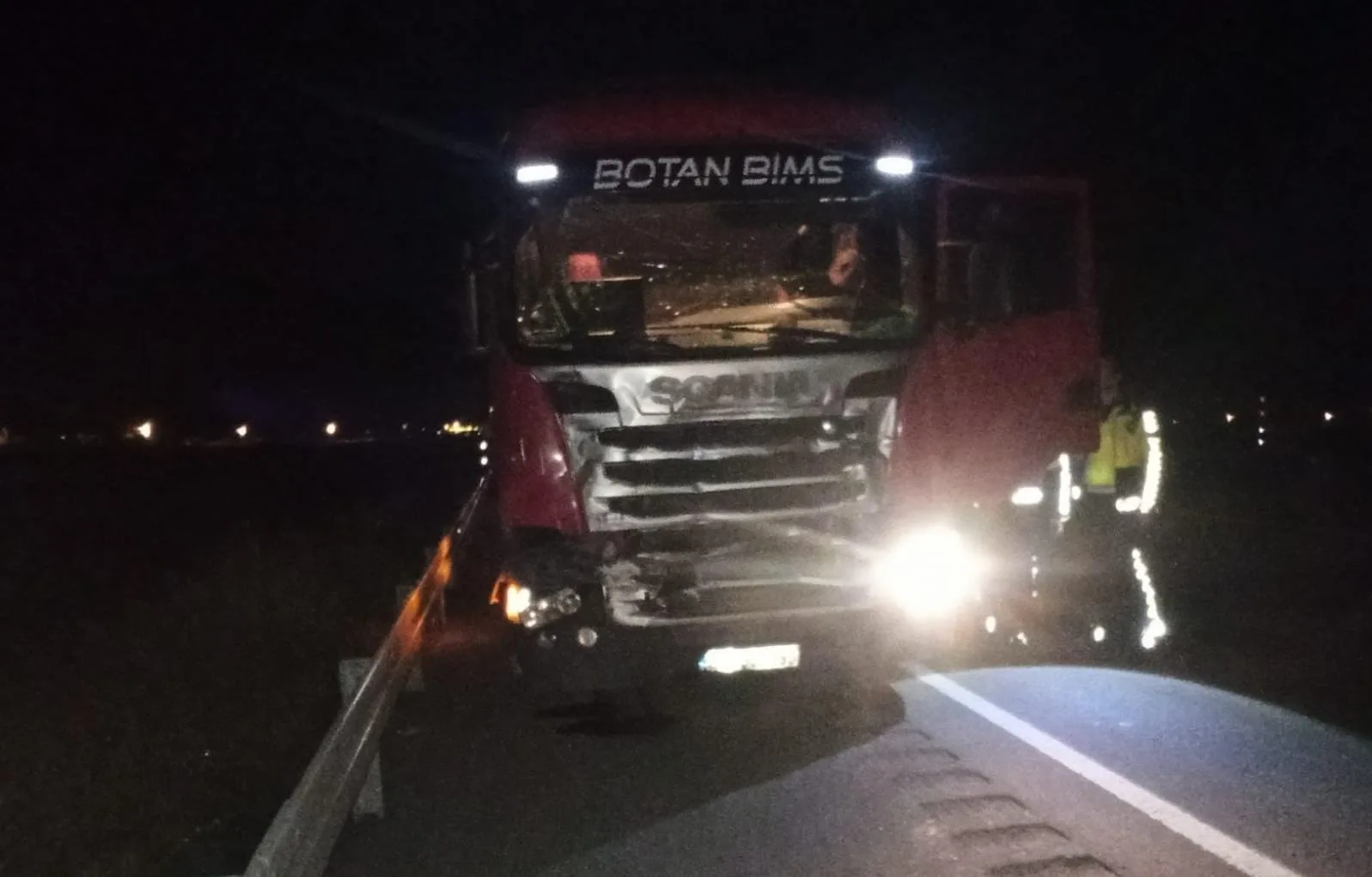 Muş’ta trafik kazası: 1 yaralı